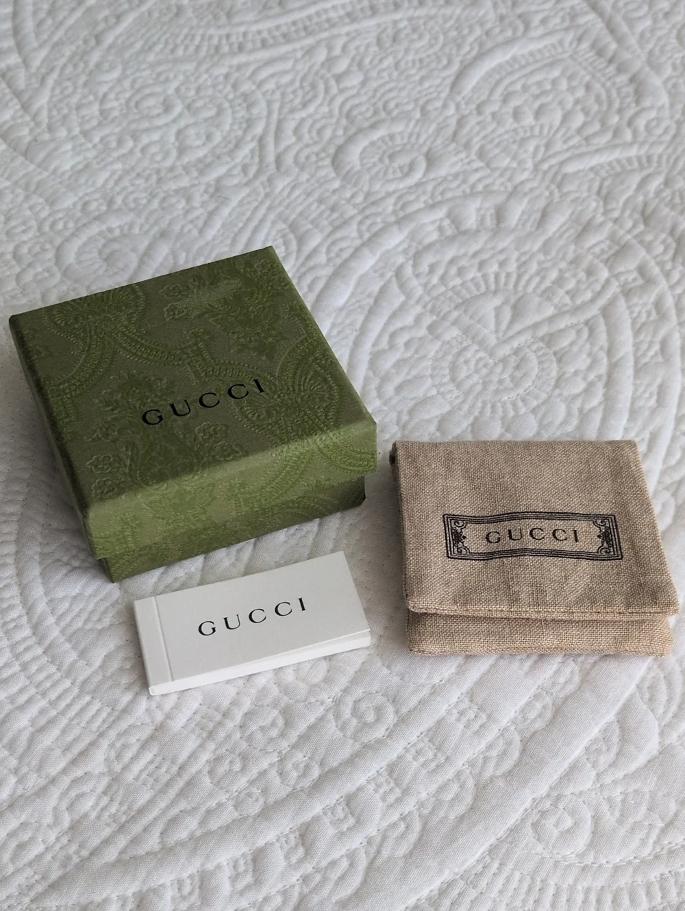 Gucci Authentic Jewelry Box